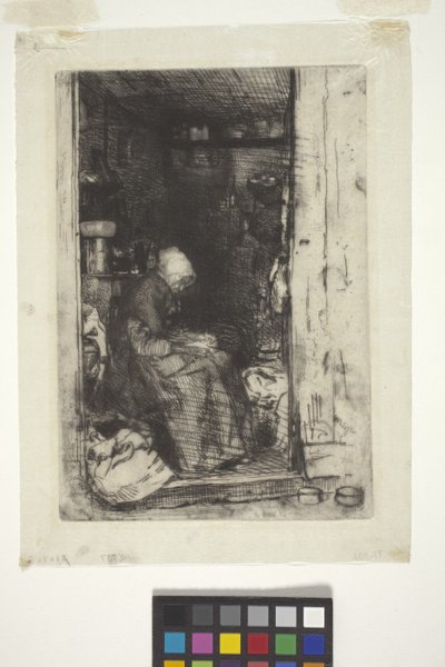 La vieille aux loques - James Abbott McNeill Whistler