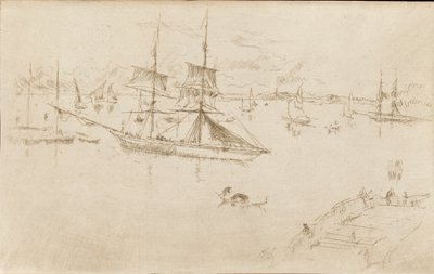 Lagune-Midi - James Abbott McNeill Whistler