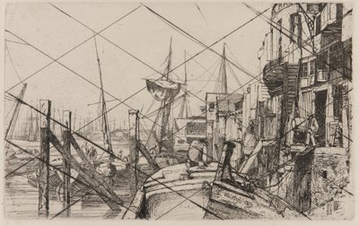 Limehouse, 1859 - James Abbott McNeill Whistler