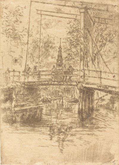 Petit pont-levis, Amsterdam, 1889 - James Abbott McNeill Whistler