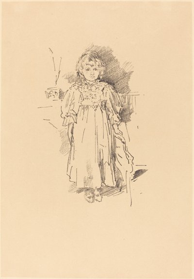 Petite Evelyn, 1896 - James Abbott McNeill Whistler