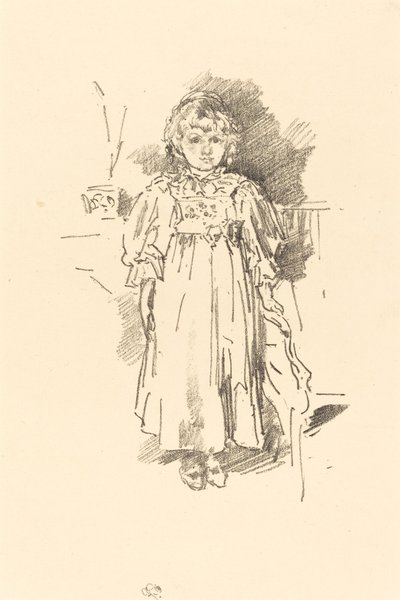 Petite Evelyn, 1896 - James Abbott McNeill Whistler