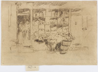 Petite épicerie de Chelsea, vers 1884-86 - James Abbott McNeill Whistler