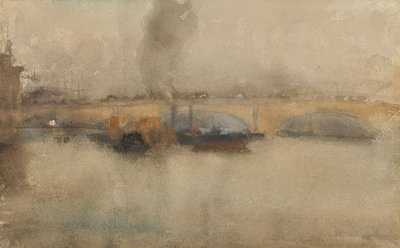 Pont de Londres - James Abbott McNeill Whistler