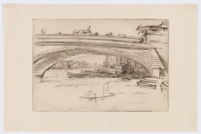 Pont de Londres, vers 1875 - James Abbott McNeill Whistler