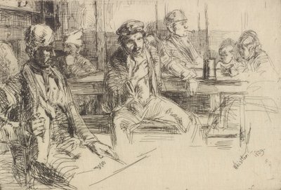 Les dockers, 1859 - James Abbott McNeill Whistler