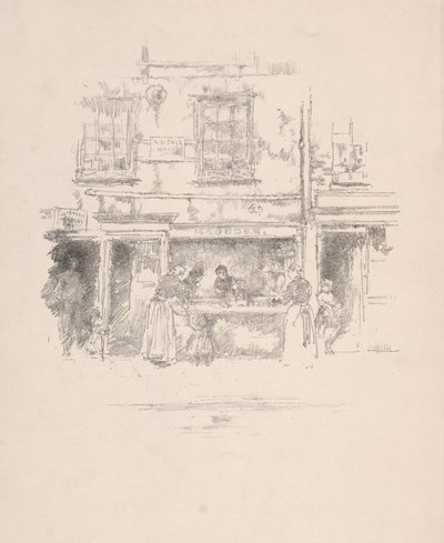 Poissonnerie Maunders, Chelsea, 1890 - James Abbott McNeill Whistler