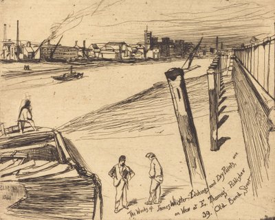 Millbank, 1861 - James Abbott McNeill Whistler