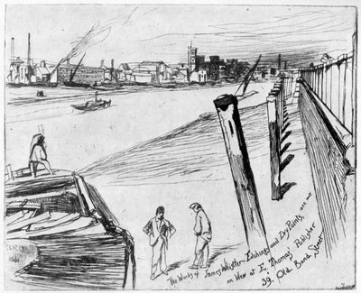 Millbank, c. 1860 - James Abbott McNeill Whistler