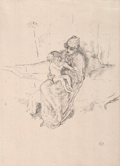 Mère et enfant, No. 1 - James Abbott McNeill Whistler