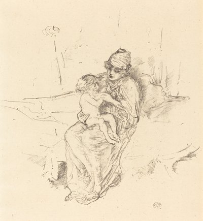 Mère et enfant, No. 1 - James Abbott McNeill Whistler
