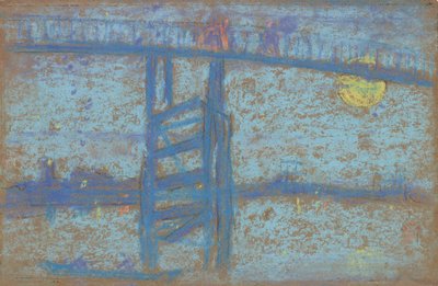 Nocturne : Pont de Battersea, 1872-1873 - James Abbott McNeill Whistler