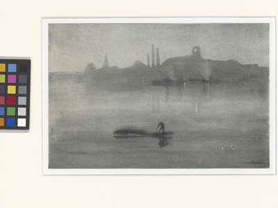 Nocturne : La Tamise à Battersea - James Abbott McNeill Whistler