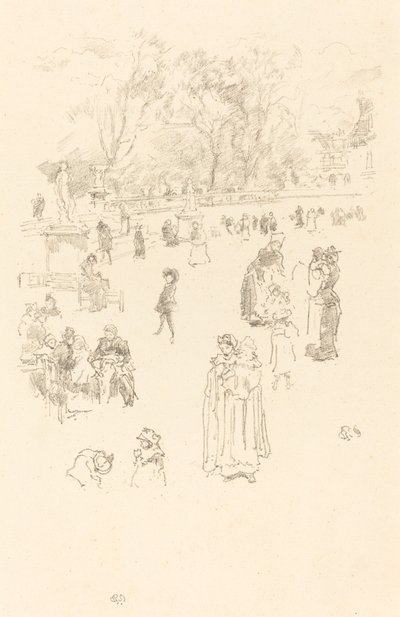 Nourrices : Les Bonnes du Luxembourg, 1894 - James Abbott McNeill Whistler