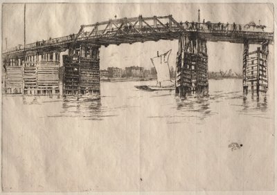 Vieux pont de Battersea - James Abbott McNeill Whistler