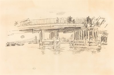 Vieux pont de Battersea - James Abbott McNeill Whistler