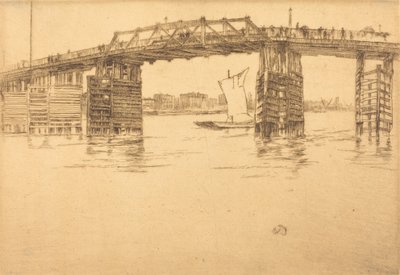Vieux Pont de Battersea, 1879 - James Abbott McNeill Whistler