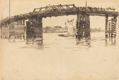 Vieux pont de Battersea, 1879 - James Abbott McNeill Whistler