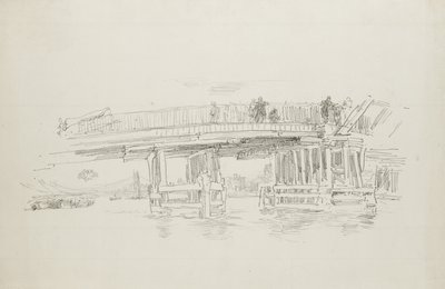 Vieux pont de Battersea, 1879, publié 1887 - James Abbott McNeill Whistler