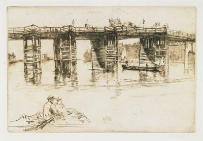 Le vieux pont de Putney - James Abbott McNeill Whistler