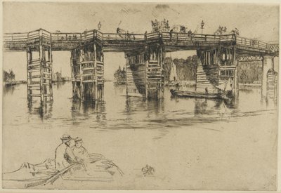 Vieux pont de Putney - James Abbott McNeill Whistler
