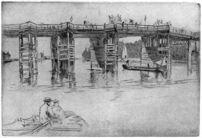 Vieux pont de Putney, 1879 - James Abbott McNeill Whistler