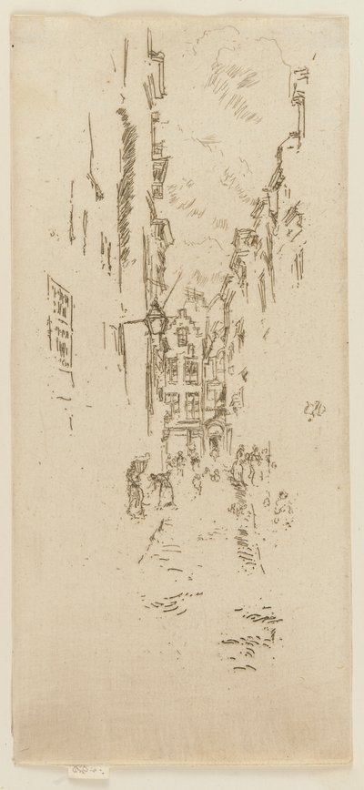 Petite Rue des Bouchers - James Abbott McNeill Whistler