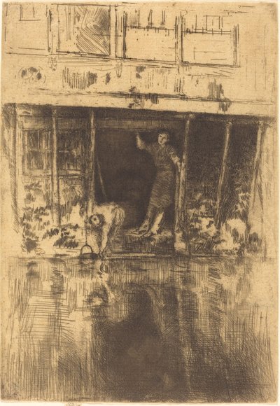 Pierrot, 1889 - James Abbott McNeill Whistler