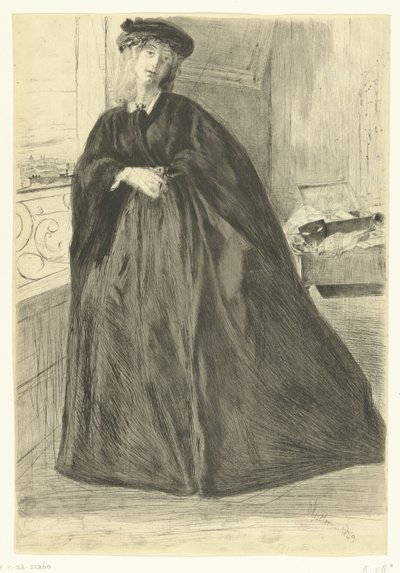 Portrait de Finette - James Abbott McNeill Whistler