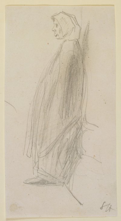 Croquis de profil d
