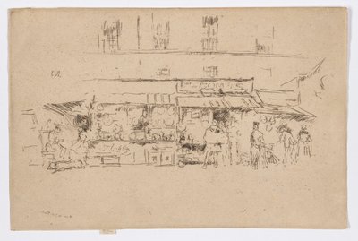 Quai de Montebello - James Abbott McNeill Whistler