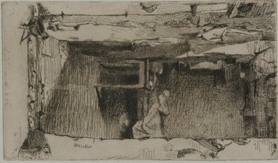 Chiffonniers, Quartier Mouffetard, Paris - James Abbott McNeill Whistler