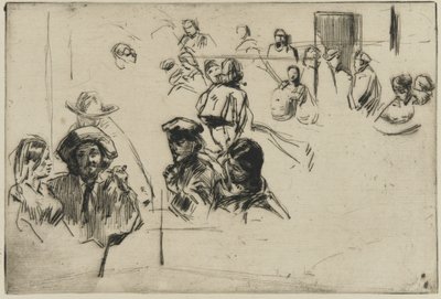 Ratcliffe Highway, 1861 - James Abbott McNeill Whistler