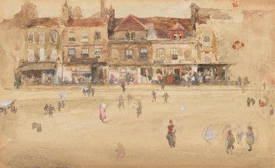 Rouge et marron-Hoxton, 1885-1886 - James Abbott McNeill Whistler