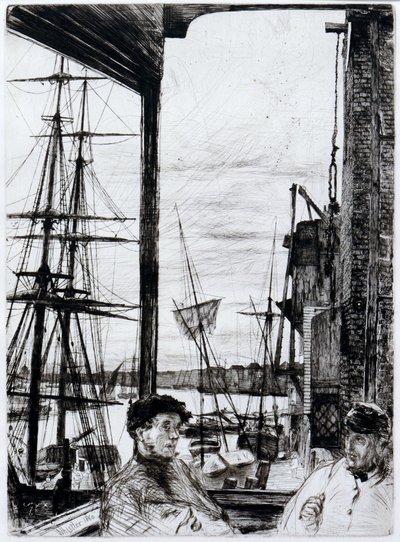 Rotherhithe (ou Wapping) - James Abbott McNeill Whistler