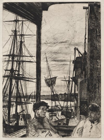 Rotherhithe - James Abbott McNeill Whistler