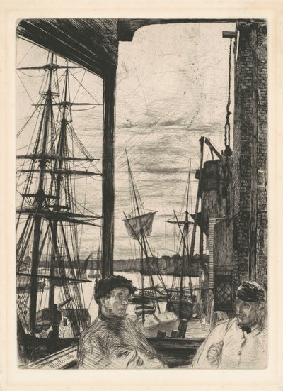 Rotherhithe, 1860 - James Abbott McNeill Whistler