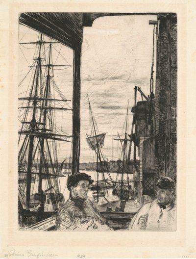 Rotherhithe, 1860 - James Abbott McNeill Whistler