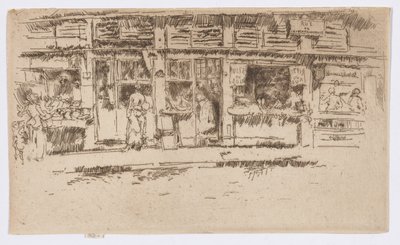 Rue de la Rochefoucault - James Abbott McNeill Whistler