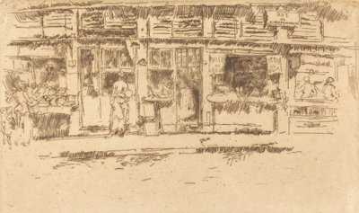 Rue de la Rochefoucault, 1893 - James Abbott McNeill Whistler