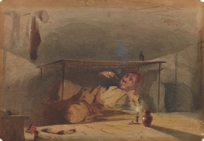 Le Propriétaire de Sam Weller dans la Fleet, 1853-1855 - James Abbott McNeill Whistler