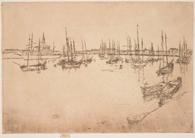 San Giorgio de la deuxième série vénitienne - James Abbott McNeill Whistler
