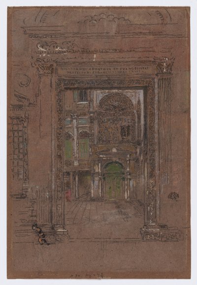 Saint Jean Apôtre et Évangéliste - James Abbott McNeill Whistler