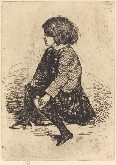 Seymour, assis - James Abbott McNeill Whistler