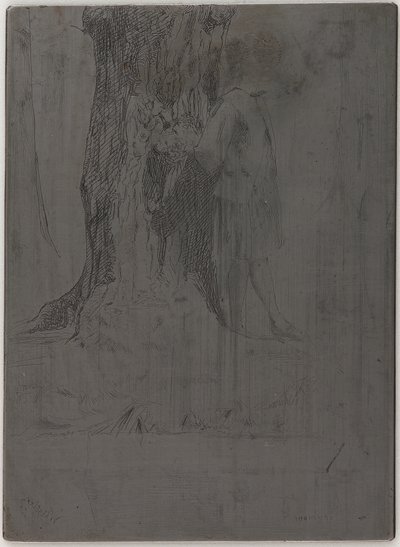 Seymour sous un arbre, 1859 - James Abbott McNeill Whistler