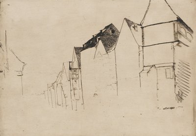 Esquisse de Maisons, 1858 - James Abbott McNeill Whistler
