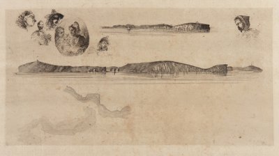 Croquis sur la plaque de l