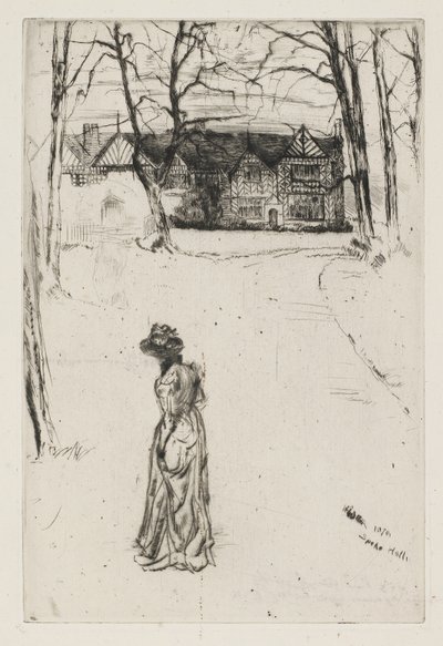 Speke Hall, No. 1, 1870 - James Abbott McNeill Whistler
