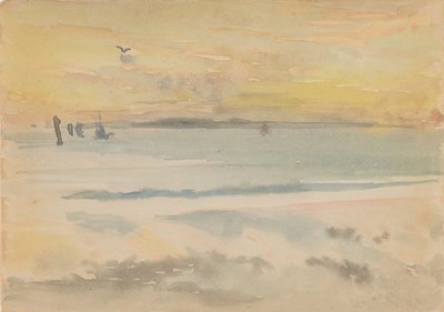 St. Ives : Coucher de soleil - James Abbott McNeill Whistler