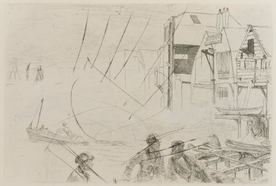 La vie en bateau de Stevens - James Abbott McNeill Whistler